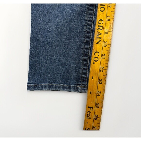 Calvin Klein Ankle Length Jeans Women’s Sz 8 Medium Washed Denim Cropped CK - Picture 7 of 11
